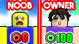 NOOB vs OWNER Pls Donate Roblox [upl. by Ahgem]