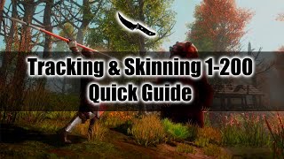 1200 Tracking amp Skinning Quick Guide  New World [upl. by Sal]