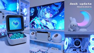 desk update꙳︎︎⟡┊PC周りの模様替え❕Newデバイスでゲーミング部屋をアップデート┊Amazon購入品 大人のオタク部屋┊あつ森 Nintendo Switch┊gaming vlog [upl. by Gerry257]