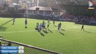 SERHAT ARDAHANSPOR  RİZE İL ÖZEL İDARESPOR MAÇI [upl. by Eintihw]