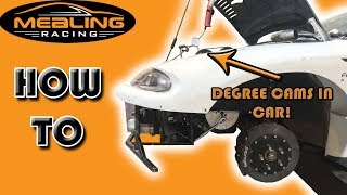 4G63 Cam Degreeing In Car  How To Degree a Cam 2019 [upl. by Gawlas]