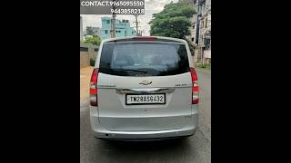 LOW BUDGET 7 SEATER CAR CHEVROLET ENJOY LT 1ST OWNER AC POWER STEERING POWER WINDOW INSURANCE LIVE [upl. by Ode]