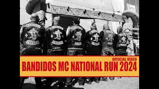 Bandidos MC National Run 2024 – THE WHOLE FILM Long Version [upl. by Noiz352]