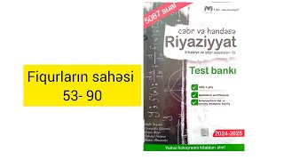 Fiqurların sahəsi 5390 Miqə giriş MHM20242025 11cisinif blok sertifikasiya share maths [upl. by Ahtebat]