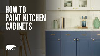 BEHR® Paint  How to Paint Kitchen Cabinets [upl. by Otero]