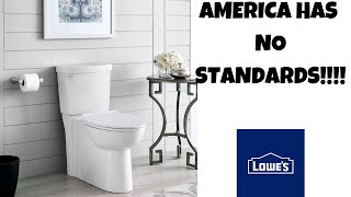 American Standard Clean White Elongated Chair Height review [upl. by Runstadler412]