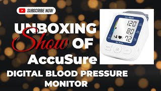 AccuSure Automatic Digital blood pressure monitor  Unboxing  Testing  Malayalam [upl. by Asinet767]