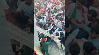 Barrister gohar ali khan pti ptipakistan imrankhan duet ptifans pakistanipolitician protest [upl. by Hyman]