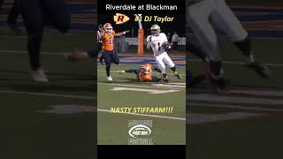 Riverdale 1 DJ Taylor Nasty Stiffarm [upl. by Talbott504]