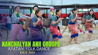 Apatani Folk Dance  Nanchalyan Anii Groups  Apatani Song  DSGJC 2024 [upl. by George]