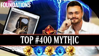 Synthesizer Artifacts Crushes Top 400 Mythic  Foundations Standard [upl. by Notlrac]