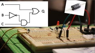 Logique combinatoire  Réalisation des Ports logique à base des diodes [upl. by Anelagna]