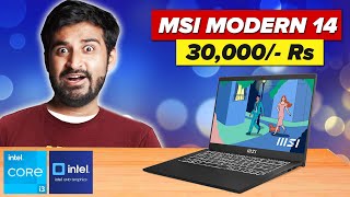 MSI Modern 14C11M031IN  Unbeatable Value for Money Laptop [upl. by Navonoj]