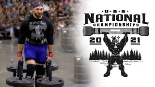 United States Strongman Nationals 2021  Dr Mike Battaglino  Chronos Strength [upl. by Ettezzus]