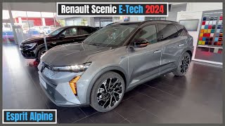 Renault Scenic ETech 2024 Esprit Alpine Review Interior amp Exterior Details [upl. by Aeht]