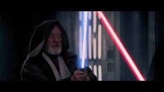 Obi  Wan Kenobi Vs Darth Vader HD [upl. by Ahtera]