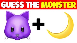 Guess The MONSTER By VOICE amp EMOJI  The Smiling Critters amp POPPY PLAYTIME CHAPTER 3 [upl. by Strawn]