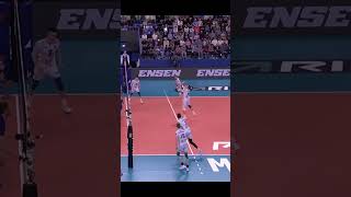 fake spikeVolleyballvolleyball gamevolleyru [upl. by Dredi]