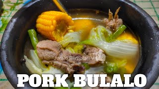 PORK BULALO  Lutong Pinoy  Jerald Remola TV [upl. by Haerle38]