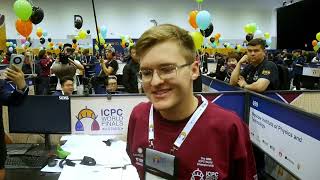 2024 ICPC World Finals Postcontest Interview by Andrew He ecnerwala [upl. by Javed]