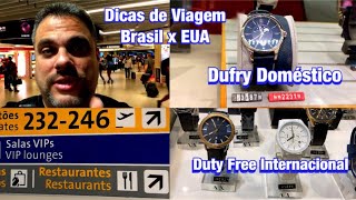 Diário de Viagem para Orlando EUA  Preços Dufry Doméstico x Duty Free Internacional [upl. by Philomena]