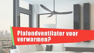 60 Plafondventilator voor verwarmen [upl. by Halsy]