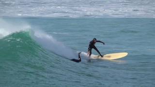 Surfing La Torche 23 storm waves  mars 2017 Bretagne Finistère France [upl. by Giraud223]