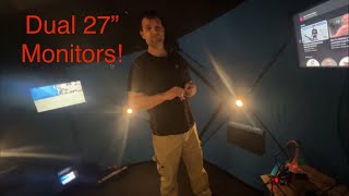 How To How We Set Up Our New Clam C890 Thermal Ice Fishing Tent [upl. by Yromas625]