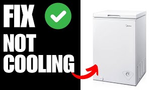 Midea Freezer Not Cooling  How To Fix [upl. by Adikam958]