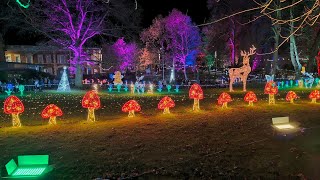 🎄 Lisburn Christmas Lights  drone view dji 🎁 [upl. by Herold]