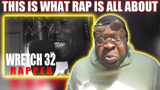 AMERICAN RAPPER REACTS TO  Wretch 32  Fire In The Booth Part 1 REACTION [upl. by Nuarb]