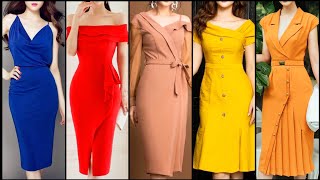 Stylish Bodycon ideas 2024slimfitbodyco dress designs ideas 2k20 [upl. by Anisamot]