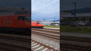 Zugsichtung SBB Re 460 beim Bahnhof Rupperswil [upl. by Schmidt372]