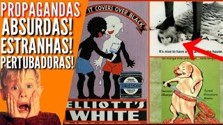 VEJA COMERCIAIS ANTIGOS ABSURDOS E ESTRANHOS propagandas racistasmachistasestranhas [upl. by Cacilie]