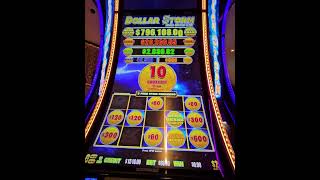 60 BET HUGE JACKPOT HANDPAY WIN MEGA GRAND CHANCE DOLLAR STORM  HARD ROCK ATLANTIC CITY  5 Denom [upl. by Flan]