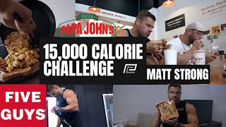 15000 Calorie Gluten Free Challenge  Physique Collective  Matt Strong [upl. by Ellitnahc]