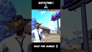 Astatine Shot Try to Mobile ☠️ freefire [upl. by Bigner]