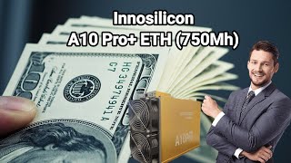 Review machine Innosilicon A10 Pro ETH 750Mh good Investment profit 2270 [upl. by Lyram]