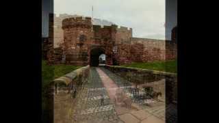 Carlisle Castle in the English county of Cumbria [upl. by Wivinia]