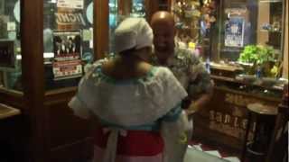 Dancing with Cuban Lady  The Cuban Bar in Madrid Spain [upl. by Agemo]