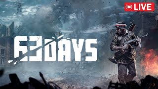 NEW Real Time Tactical Immersive WWII Game  63 Days First Play [upl. by Noizneb201]