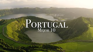 Los 10 Mejores Lugares Para Visitar en Portugal  Guia de Viaje en 4K [upl. by Nilyram51]