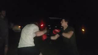 drunk boxing Luke vs Keegan 2 partial [upl. by Jerrylee]