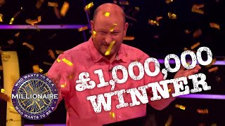 Donald Fear Becomes Latest MILLION POUNDS WINNER  Who Wants To Be A Millionaire [upl. by Melodee]