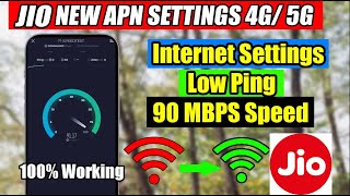 Jio APN Settings 2024  Jio Network Problem Solution  Jio Net Speed Setting  Jio 4g 5g Settings [upl. by Bopp]