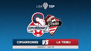 📹🐏  Cimarrones vs La Tribu  Liga TDP  Jornada 5 [upl. by Svend515]