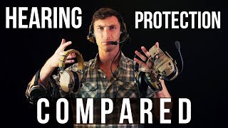 Hearing Protection compared Peltors Ops Core AMP Sordin Liberators [upl. by Beck602]