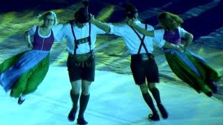 ☼ Ski WM Schladming 2013  Opening ceremony with Schuhplattler dance [upl. by Mcbride252]