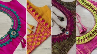 Beautiful model blouse designs pattern  Model blouse design  Blouse designs  Rohini Fashion [upl. by Oiratnom]