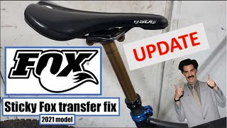 fox Transfer 2021 sticky dropper fix update partial rebuild [upl. by Adabelle134]